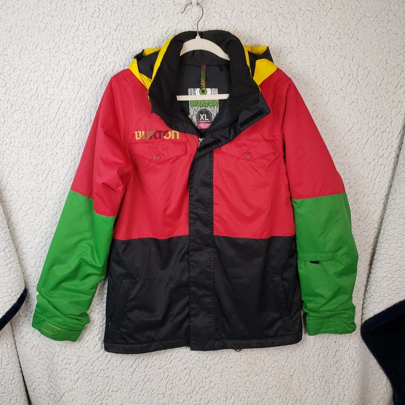 burton dryride colorblock skicore streetwear jacket