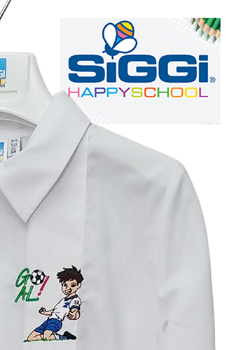 Apron School Child White Kindergarten Upwards Elementary Siggi Various Models - Picture 22 of 30
