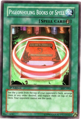 MFC-093 Pigeonholing Books of Spell 1 Edit. aus Magican's Force