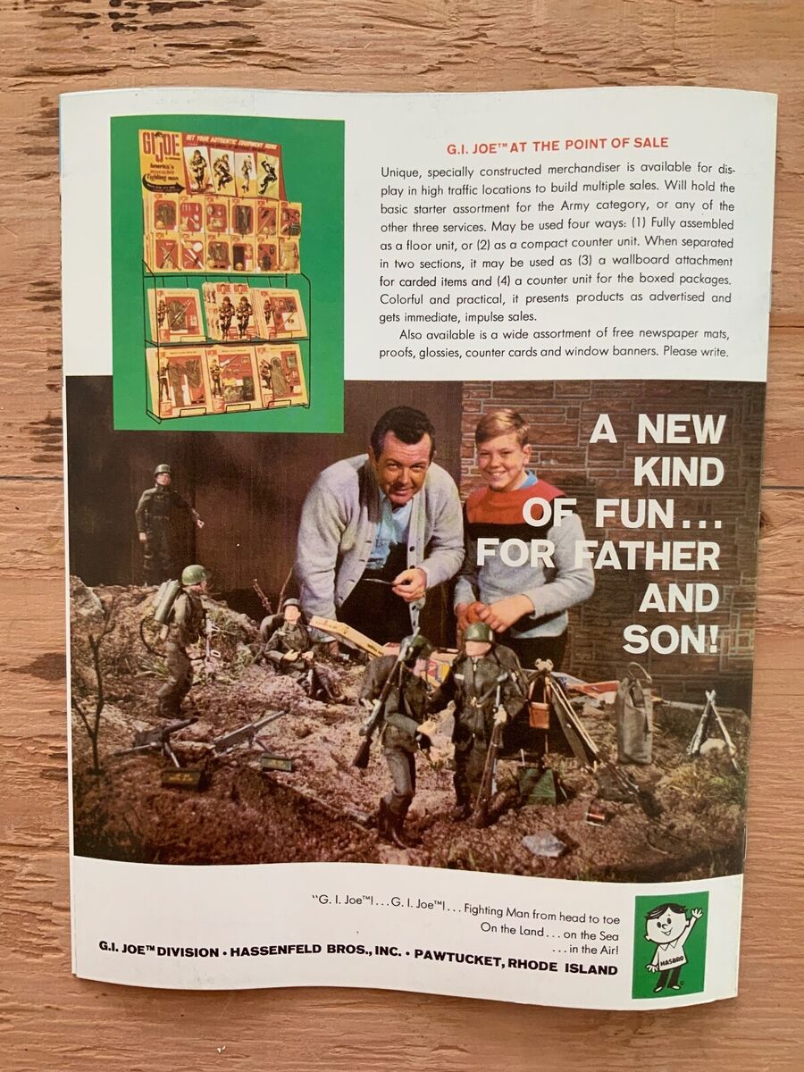 GI JOE 1964 SALESMAN'S CATALOG REPRINT, 1965, 1966, 1967, 1968, 1969, 1970, 1971 GI JOE 1964 SALESMAN'S CATALOG REPRINT, 1965, 1966, 1967, 1968, 1969, 1970, 1971
