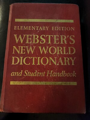 Webster's New World Dictionary and Student Handbook Elementary Edition (1966 HB)