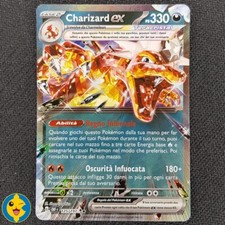 CHARIZARD EX 125/197 - OBF Pokemon Ossidiana Infuocata - ITALIANO - NEAR MINT
