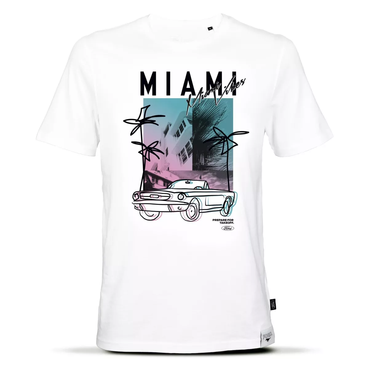 Ford MUSTANG Miami Vibes T-Shirt