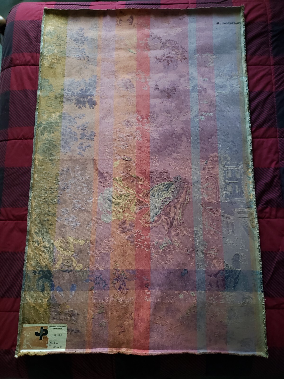 TAPESTRY JULES PANSU JP PARIS GOBELINS 100TH 18781978 FRANCE