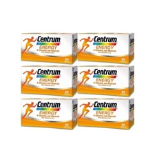 1-6 Box Centrum Energy B Complex Vitamin C Boost Immune Lutein Free Shipping