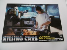 Jürgen Prochnow Autogramm signed A4 Kinoaushangbild "Killing Cars"