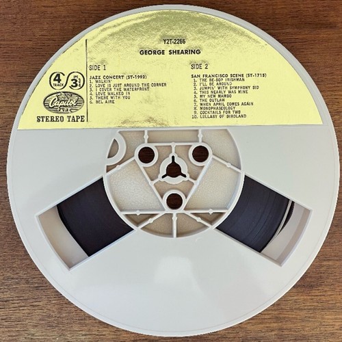 George Shearing Quintet San Francisco Jazz Scene Reel to Reel Tape Music - Picture 6 of 6