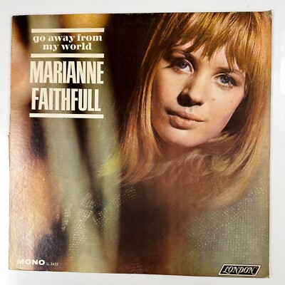 Go Away From MY World LP Record Vinyl Marianne Faithful London