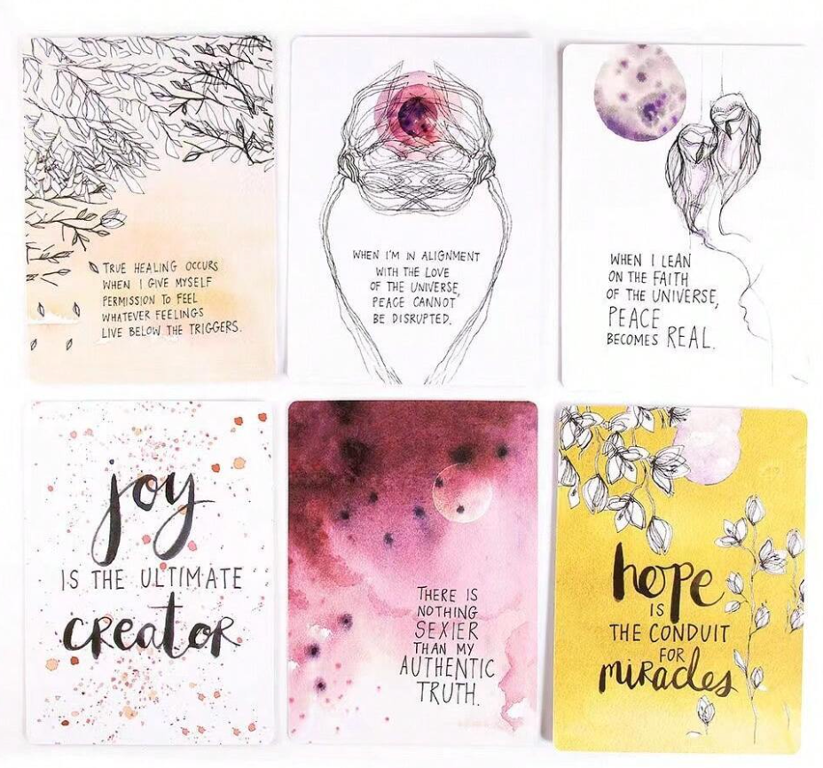 Universe Oracle Cards Deck 52-Card - Unlock Your Inner Strength