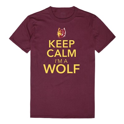 Northern State University Foundation Wolves NSUF NCAA Cotton Keep Calm T-Shirt