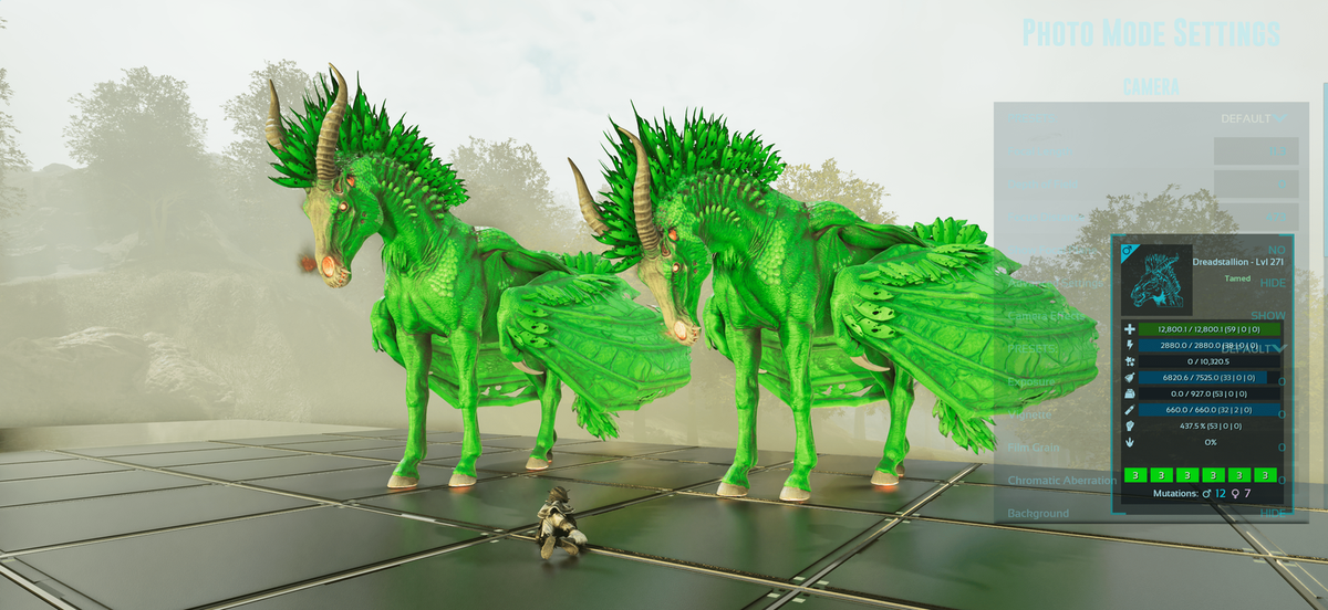 ASA🦖Ark Survival Ascended Pve Dreadstallion / Dreadmare 362 Lvl