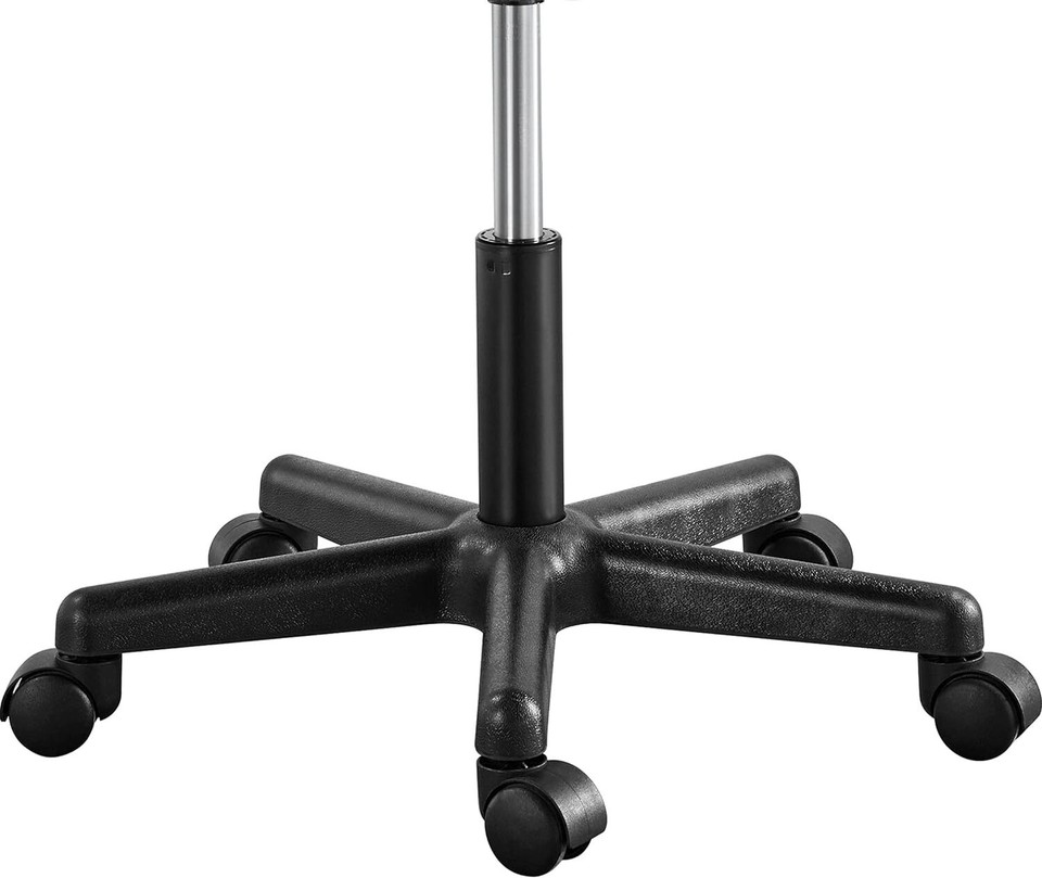 Armless Task Office Chair Small Desk Chair with Mesh Lumbar Support