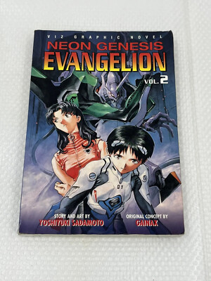 Neon Genesis Evangelion Viz Graphic Novel Volumes 1-3 English
