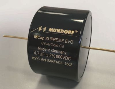 Mundorf MCAP Supreme EVO Silber Gold Öl SESGO 6,20 µF