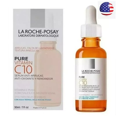 La Roche Posay 10% PURE VITAMIN C SERUM C10 Anti-Wrinkle Concentrate 30ml