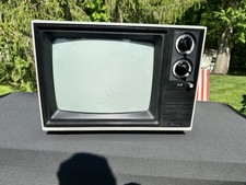 1985 Sears Series 1000 CRT TV Retro Gaming TV Tested B W Mod:564-40267553