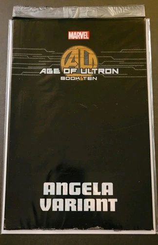 Age of Ultron 10 Ten 1st Angela Joe Quesada Color Variant 1:50 Unopened Polybag