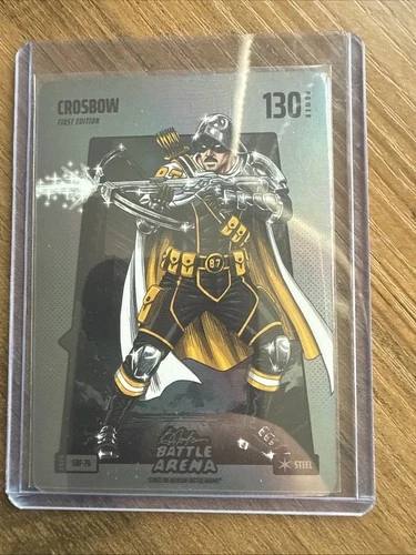 2026 BO JACKSON BATTLE ARENA Crossbow Silver Battle Foil SBF-76 Sidney Crosby