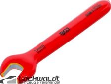 BGS VDE Schraubenschl&uuml;ssel isoliert Einmaulschl&uuml;ssel SW 13 mm
