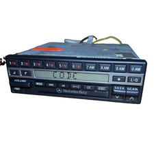 1986-1993 Mercedes Becker Grand Prix Be1432 Radio Cassette Player W124 W126 Oem 1986-1993 Mercedes Becker Grand Prix Be1432 Radio Cassette Player W124 W126 Oem