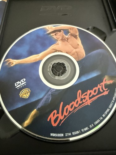 Bloodsport (DVD 1988 Snap-case) Martial Arts Jean-Claude Van Damme - Picture 3 of 6