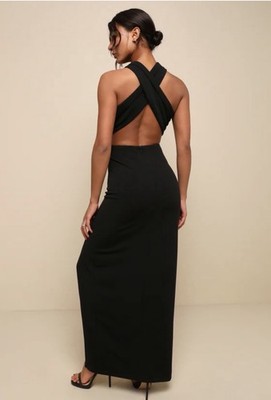 plus size shapewear for backless dress InstantFigure Bandeau Slip Dress - Black main image 0