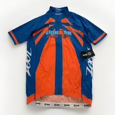 NEW Zoot Triathlon Florida Panama Beach Ironman Jersey Size Medium Blue/Orange