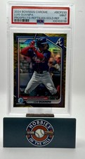 2024 Bowman Chrome Prospects Reptilian Gold Refractor Luis Guanipa #BCP233 PSA 9