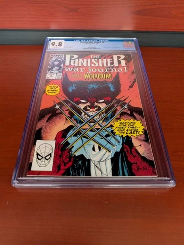 The Punisher War Journal #6 1st Battle of Punisher vs Wolverine CGC 9.8 GRADED!