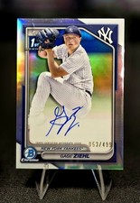 2024 Bowman Draft #CPA-GZ Gage Ziehl Chrome Prospect Autographs Refractor #/499