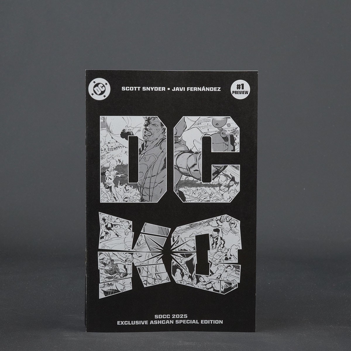 DC KO #1 Preview SDCC 2025 Exclusive Ashcan Limited Edition DC