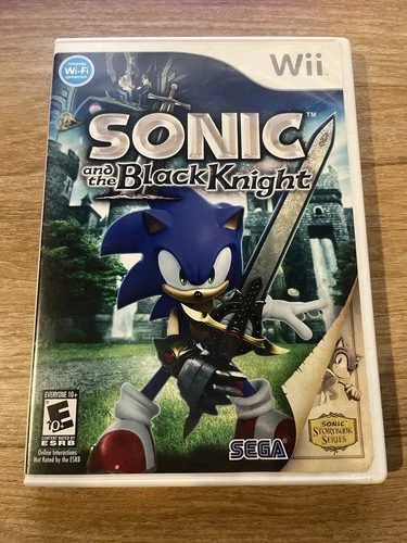 Sonic and the Black Knight (Nintendo Wii) Tested & Working