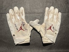 STERLING SHEPARD AUTO GIANTS GAME USED PE JORDAN GLOVES SIGNED COA PHOTO PROOF