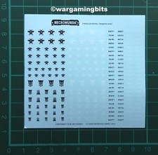 Necromunda Palanite Subjugator Enforcer Patrol Transfer Sheet