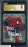 Todd McFarlane Signed 2025 MTG Marvel Universe Arachnogenesis CGC 9 w/ AUTO 9