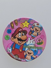 1985 Super Mario Bros. Round Menko — Mario-Themed Item C000187