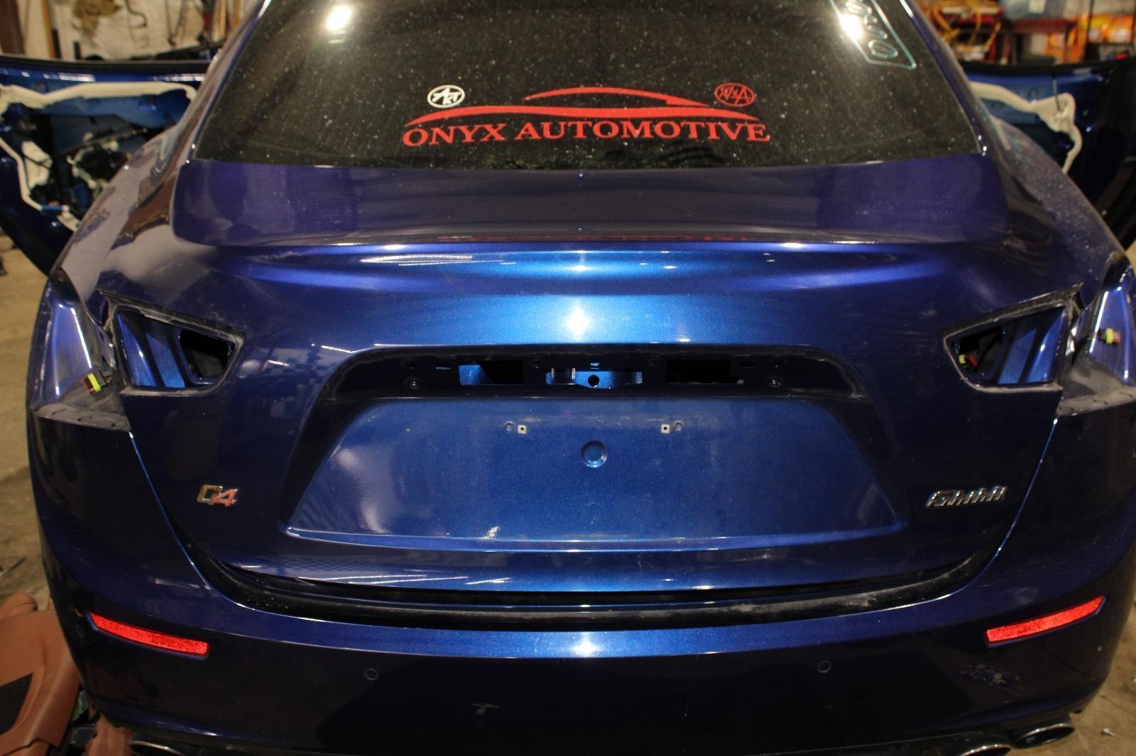 ⚠️BARE⚠️ 14-20 Ghibli Blue Rear Back Trunk Deck Lid Gate Boot Shell Factory WTY