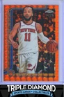 2025-26 Topps Chrome Jalen Brunson Orange Geometric Refractor #14/25 U973