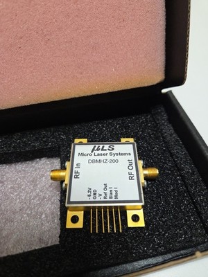 Micro Laser Systems DBMHZ-200 RF Modulator RFIn/Out SMA DBM Laser