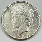 1925-S $1 Peace Dollar 90% Silver San Francisco US Coin