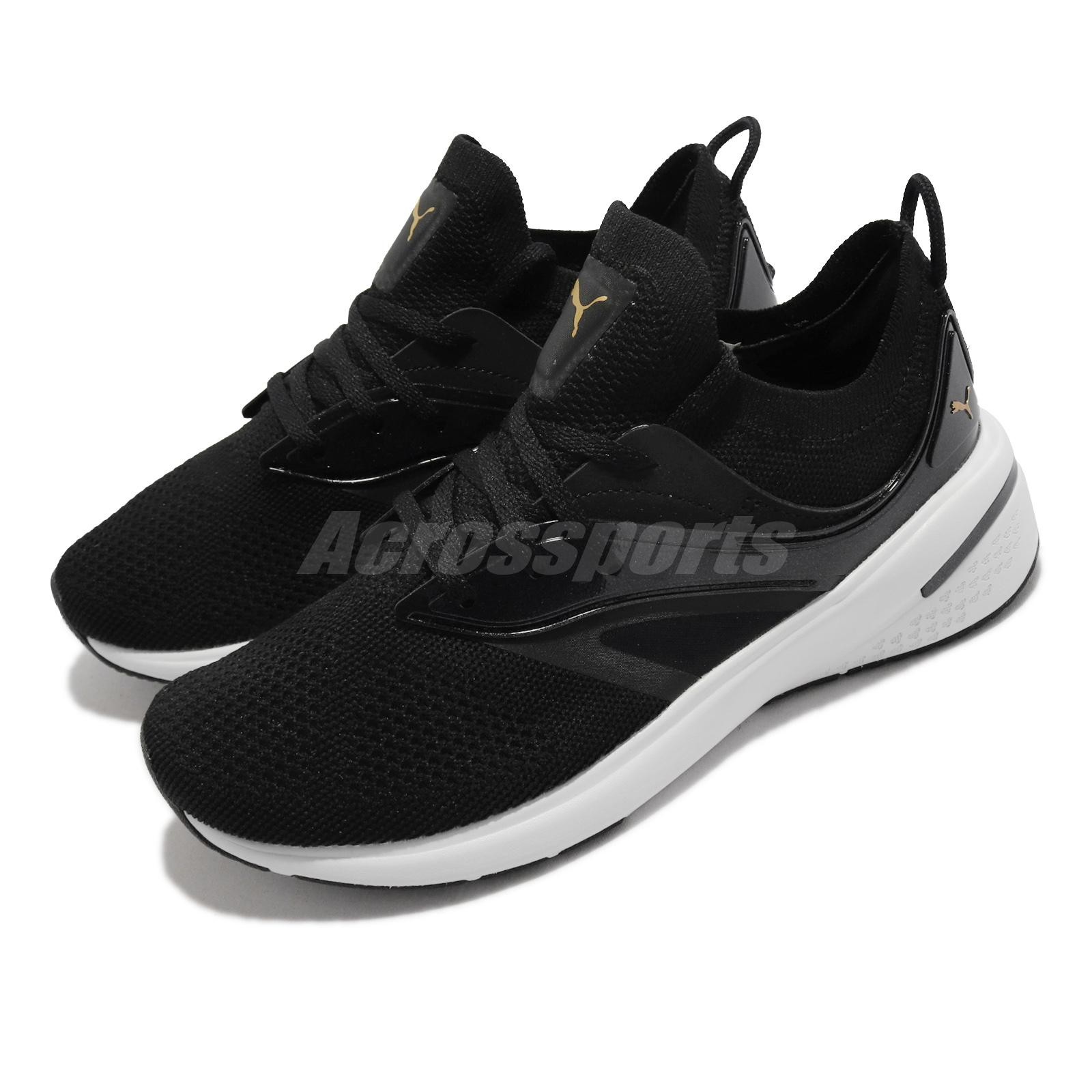 Puma Forever XT Wns Black White Women Cross Training Shoes Sneakers 195184-01