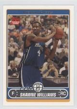 2006-07 Topps Shawne Williams #222 0j6