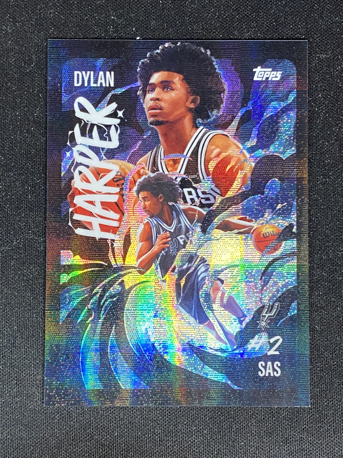 2025-26 Topps Chrome Dylan Harper RC Rookie Ultra Violet All-Stars SSP