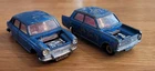 1960's Vintage Dinky Toys No. 136 Vauxhall Viva & No. 171 Austin 1800 Saloon