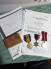 WW1 & WW2 MEDALS SJT . J. MAC DONALD 122487 ROYAL ENGINEERS, RUNCORN 