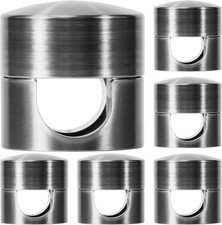 6 Sets Charger Holders for Cords, Black Adjustable Cable Anchor Holders, Adhesiv