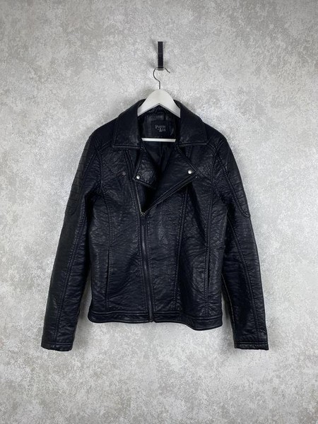 Men Porter + Ash Jacket Black Polyester S