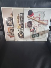 Major League Baseball Prints Lot of 3 different Ty Cobb Whitey Ford