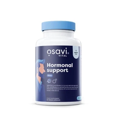 Soutien hormonal Osavi homme - 60 capsules végétaliennes - Photo 1/3