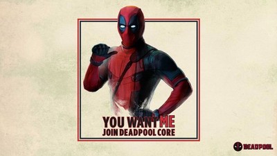 Marvel deadpool comics antiheroes simple Custom Gaming Mat Desk 6157